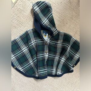 Ralph Lauren Hooded Cape/Poncho. NWOT. Size 2/3T.
